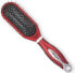 Фото #1 товара Расческа для волос Top Choice узкая бордово-серебряная (62131-01)