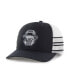 ფოტო #1 პროდუქტის Men's Navy Distressed Penn State Nittany Lions Straight Eight Adjustable Trucker Hat