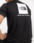 The North Face Training – Reaxion Redbox – T-Shirt in Schwarz mit Rückenprint