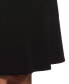 Plus Size A Line Flounce Skirt