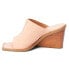 Фото #3 товара Matisse Lillie Open Toe Wedge Pumps Womens Pink Casual Sandals LILLIE-685