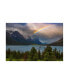 Darren White Photography Glacier Rainbow Canvas Art - 27" x 33.5"