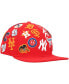 Men's Red Mlb Pro League Wool Snapback Hat
