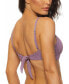 ფოტო #3 პროდუქტის Women's Crinkle Lurex Padded Underwire Bikini Top