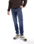 Фото #3 товара Ben Sherman slim fit rinse dark blue wash denim jeans