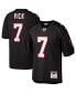 Men's Michael Vick Black Atlanta Falcons Legacy Replica Jersey Черный, 4XL - фото #2