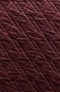 Nordstrom at Home 165854 Women's Karlina Quilted Euro Burgundy Sham