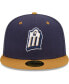 Фото #3 товара Men's Navy San Antonio Missions Authentic Collection Team Alternate 59FIFTY Fitted Hat