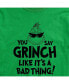 Фото #3 товара Men's The Grinch Short Sleeve T-shirt