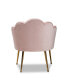 Фото #12 товара Furniture Cinzia Glam and Luxe Upholstered Seashell Shaped Accent Chair