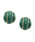 Фото #1 товара Women's Enamel Stud Earrings