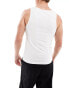 ASOS DESIGN 5 pack muscle fit vests in multiple colours