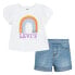 LEVI´S ® KIDS Rainbow Top&Short Set