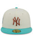 Фото #2 товара Men's White New York Yankees City Icon 59FIFTY Fitted Hat
