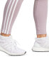 Фото #5 товара Women's Essentials 3-Stripe Full Length Cotton Leggings, XS-4X