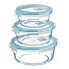 KOZINA Set Borosilicato Lunch box 3 Units