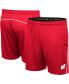 Фото #1 товара Men's Red Wisconsin Badgers Laws of Physics Shorts
