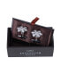 ფოტო #3 პროდუქტის Let It Snow Snowflake Novelty Cufflinks (1 Pair)