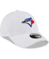 ფოტო #4 პროდუქტის Men's White Toronto Blue Jays League II 9FORTY Adjustable Hat