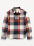 Фото #2 товара Soft-Brushed Flannel Pocket Shirt for Boys