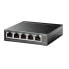 Фото #1 товара TP-LINK 5-Port Gigabit Easy Smart Switch with 4-Port PoE+ - L2 - Gigabit Ethernet (10/100/1000) - Power over Ethernet (PoE)