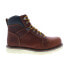 Фото #2 товара Wolverine I-90 Wedge DuraShocks 6" Wedge W10888 Mens Brown Wide Work Boots