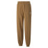 Фото #1 товара Puma Classic Sweatpants Womens Brown Casual Athletic Bottoms 67175174