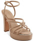 Фото #1 товара Women's Delicia Strappy Knotted Platform Sandals