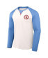 Фото #3 товара Men's Darius Rucker Collection by White, Light Blue St. Louis Cardinals Team Color Raglan T-shirt