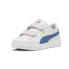 Фото #2 товара Puma Smash 3.0 Fc V Slip On Toddler Girls Blue, Grey, White Sneakers Casual Sh