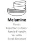 Фото #2 товара Perlette Cream Melamine 12-Pc. Dinnerware Set