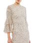 Фото #3 товара Mac Duggal Embellished Cocktail Dress Women's 6