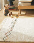 Children's rectangular diamond cotton rug