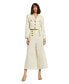 ფოტო #2 პროდუქტის Women's Tweed High Waisted Wide Leg Trousers