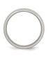 Stainless Steel Polished 7mm Half Round Band Ring