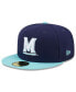 Фото #3 товара Men's Navy, Light Blue Maryland Terrapins 59FIFTY Fitted Hat