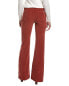Joe's Jeans Brick Corduroy High-Rise Flare Jean Women's Red 25
