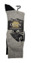 Perri's Socks Queen Logos and Crests 3 Pairs - 2 Black/1 Grey QUC171-046