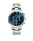 ფოტო #1 პროდუქტის Men's Iconic Chronograph Silver-Tone Stainless Steel Watch 42mm