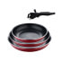 Pfannen-Set Click&Cook Red (4-teilig)