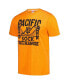 Фото #3 товара Men's Orange San Francisco Giants Pacific Sock Exchange Tri-Blend T-shirt