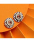 ფოტო #2 პროდუქტის Women's Circular Stud Earrings