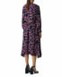 Фото #2 товара Whistles Women's Butterfly Print Midi Dress Pink Multi Size US 8