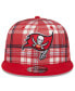 Men's Red Tampa Bay Buccaneers 2024 Sideline Statement 9FIFTY Snapback Hat