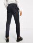 Jack & Jones Premium slim suit trousers in black