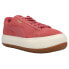 Фото #2 товара Puma Suede Mayu Perforated Lace Up Platform Womens Pink Sneakers Casual Shoes 3
