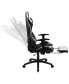 Gaming Desk Set - Cup/Headset Holder/Reclining & Footrest