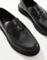 Walk London Brooklyn Penny loafer in black leather Черный, 43 - фото #2