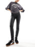Фото #1 товара Vila coated jeans in black