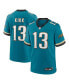 Nike Men's Christian Kirk Teal Jacksonville Jaguars Prowler Throwback Player Game Jersey Голубой, S - фото #1